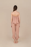 Cami Ruffle Pant Set - Desert Sunrise