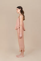 Cami Ruffle Pant Set - Desert Sunrise