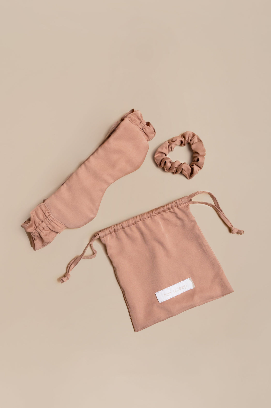 Ruffle Sleep Mask Set - Desert Sunrise