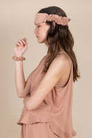 Ruffle Sleep Mask Set - Desert Sunrise